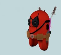 deadpool knife 3D Models to Print - yeggi