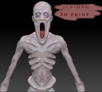 SCP-173 Monster - 3D Model Animated - PixelBoom