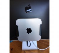 STL file M1 Mac mini Holder 🏠・3D printable model to download・Cults