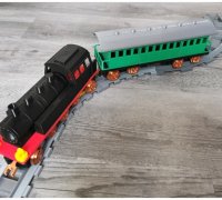 Rampe pour rail Lego surélevé by Papyjo, Download free STL model