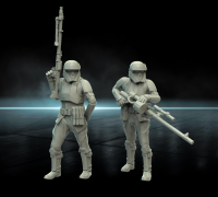 STL file Star wars legion ATRT clone presupported included ⭐・3D printable  model to download・Cults