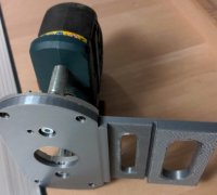 Bosch FSN and Mafell guide rail adapter for Wolfcraft mini clamp