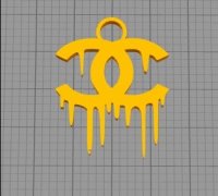 Designer Keychain | 3D Print Model