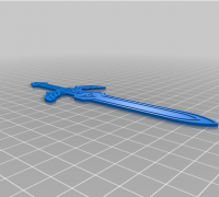 Sword Bookmarks, 3D models download