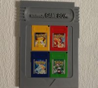 Giant Pokemon Red Gameboy Cartridge 3D Print