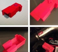 Free 3D file Battery positive pole Cover - Pluspol Abdeckung・3D