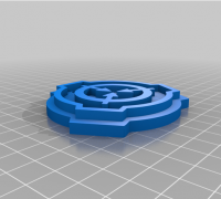 STL file SCP Foundation keychain 🗝️・3D printable model to