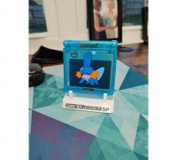 Gameboy Advance SP Case by Schaefermakes, Download free STL model