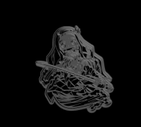 STL file Demon Slayer Tanjiro cookie cutter Stl file 🍪・3D print design to  download・Cults
