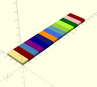 Free STL file Color Palette Card for Filaments 🎨・3D printable