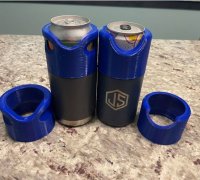 STL file yeti double can holder 🥫・3D printing design to download・Cults