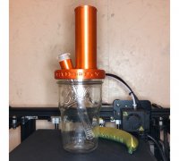 Free STL file SMOKE TRAP(MASON JAR BONG) 🚬・3D printer design to  download・Cults