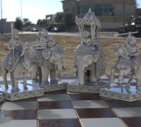 BLOG DOS BRINQUEDOS: Roman Gladiators 3D Chess Set