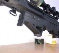 STL file Echo1 M28 Airsoft sniper rifle MRAD kit 🔫・3D print design to  download・Cults