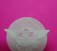 3MF file Baby Yoda tumbler for desk accessories 👶・3D printing template to  download・Cults