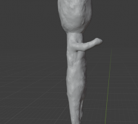 scp-173 free 3D model rigged