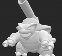 STL file POKEMON - MEGA SQUIRTLE 🐉・3D printing model to download・Cults