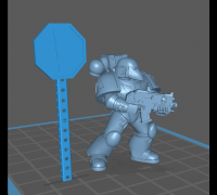 Free STL file GRUNT MADNESS COMBAT 🎲・3D printable model to