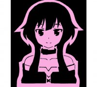 3D file Megumin - Kono Subarashii - 1/6 👾・3D printing template