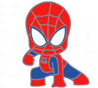 Spiderman Chibi 3d Models To Print Yeggi