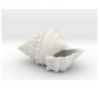 STL file Shell Planter 🐚・3D print design to download・Cults