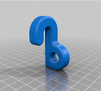 Free 3D file Shelf-Mount Loofah Hook 🪝・3D print model to download・Cults