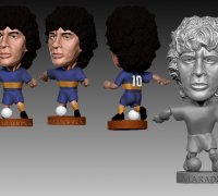 busto maradona 3D Models to Print - yeggi