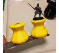 3D Printed Miniature Painting Handle Grip Warhammer AOS D&D -  in 2023