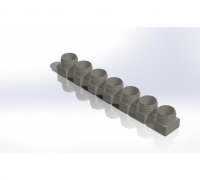 Wall Mountable Pill Bottle Holder by BobtheGreatII, Download free STL  model