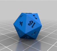 STL file D20 ring・3D printable model to download・Cults