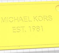 STL file Michael Kors V2・Template to download and 3D print・Cults