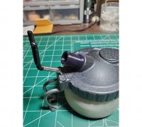 STL file Airbrush cleaning pot for IKEA buckle pot (Korken) 🪴・3D printable  model to download・Cults