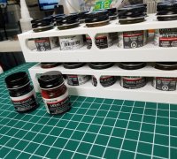 STL file Hobby paint rack・Design to download and 3D print・Cults