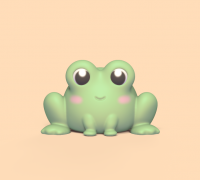 Accepteret Saga discolor cute frog" 3D Models to Print - yeggi