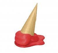 Double Scoop Ice Cream 3D Model $10 - .obj .stl - Free3D