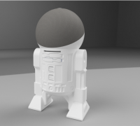 Star Wars Tie Fighter Inspired  Echo Dot 4th or 5th Gen Speaker  Holder Stand 3D Printed 