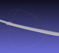 STL file Metal Gear Rising Jetstream Sam Muramasa Sword And Sheath Assembly  ⚙️・3D printing template to download・Cults