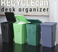 papelera oficina / office trash by jsdesign, Download free STL model