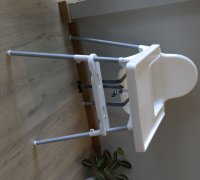 Archivo STL Ikea Antilop Trona de Bebé Reposapiés / Agarres 🏢・Objeto para  impresora 3D para descargar・Cults