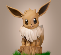 Pokémon - Evoli HD ( Eevee ) - Easy Print by BODY3D, Download free STL  model