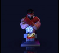 Ryu Street Fighter Alpha | 3D Print Model