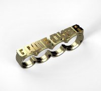 brass knuckles 3D Models to Print - yeggi - page 8