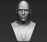 The Rock Dwayne Johnson Realistic Character Modelo 3D