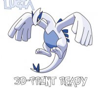 lugia pokemon 3D Models to Print - yeggi
