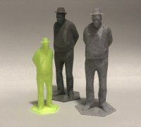 Umarell - Old Figure Motivator Construction Site 3D Print smartworking