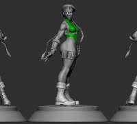 Street Fighter VI - Cammy White S2 3D Model by Breakaway