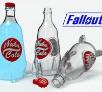 bottle nuka cola 3D Models to Print - yeggi