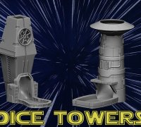 STL file Galactic Empire Can Cozy Dice Tower 🥫・3D printable design to  download・Cults