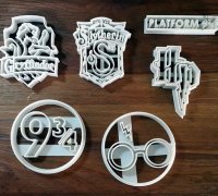 cookie cutter harry potter 3D Models to Print - yeggi