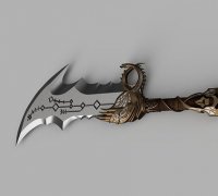 Blade Of Olympus From God of War - Fan Art | 3D Print Model